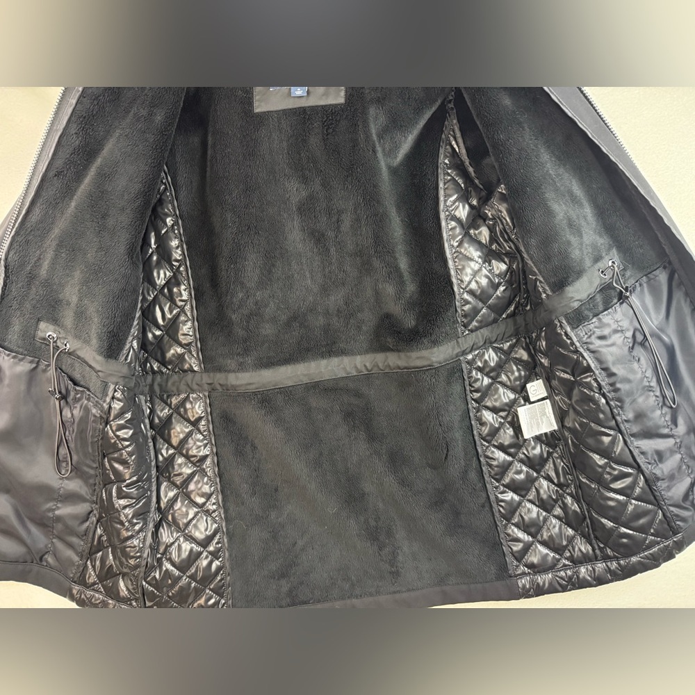NWOT Tommy Hilfiger NHL Pittsburgh Penguins Quilted Hooded Jacked Black Small - Picture 15 of 15